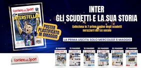 Inter campione, la collezione di poster del Corriere dello Sport arriva in edicola