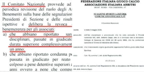 Zappi, il Comitato e la Benemerenza: c’è una svista