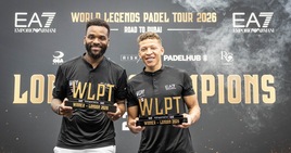EA7 World Legends Padel Tour 2026: Bent e Gayle trionfano a Londra e volano alle Finals di Dubai