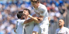 Pisa-Napoli 0-3: McTominay, Rrahmani e poi Hojlund, Conte è in Champions