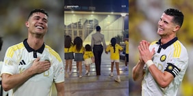 Cristiano Ronaldo è campione d'Arabia e non trattiene le lacrime: lo scudetto con l'Al Nassr emoziona anche Georgina