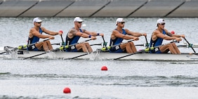 A Plovdiv scendono in acqua i canottieri azzurri