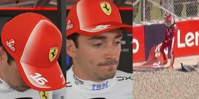 Leclerc frustratissimo dopo l'incidente: "Ho tantissima vergogna. Il minimo per scusarmi nemmeno basterebbe..."