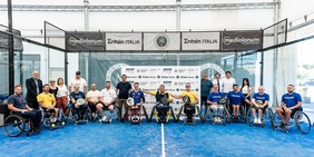Sport senza barriere: al Ponte Milvio Tennis Club la quarta tappa del Circuito Nazionale Wheelchair Padel FITP