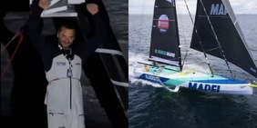Ambrogio Beccaria è nella storia: vince la Vendée Arctique in solitaria