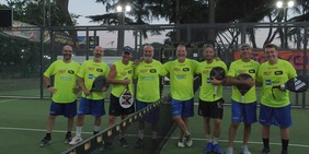 Grandi Firme, che show il torneo di padel dei giornalisti ad Aspresso