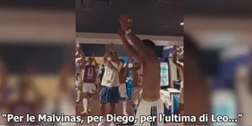 "Per le Malvinas, per Diego e per Leo": il coro di Messi e compagni incendia Argentina-Inghilterra