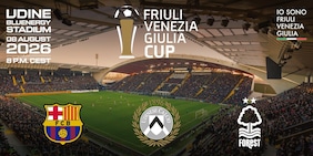 Nasce la “Friuli Venezia Giulia Cup”: il grande calcio europeo a Udine
