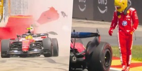 Hamilton a muro, Ferrari distrutta in Belgio: corsa contro il tempo per le qualifiche