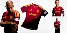 La Roma presenta la nuova maglia nel giorno del suo 99° compleanno: dalla "Virtus" romana allo Stemma della Tradizione e una scritta speciale