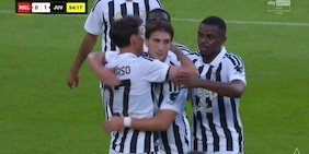 Alla Juventus basta una punizione gioiello di Miretti per stendere lo Standard Liegi