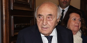 Ferlaino accanto a De Laurentiis per il maxi-evento Napoli 100