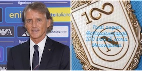 Centenario Napoli, gli auguri del ct Mancini: "100 anni di storia meravigliosa"
