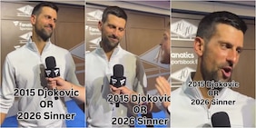 Djokovic fulmina l’intervistatore per il paragone con Sinner: “Già conosci la risposta…”
