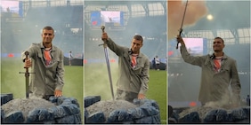 Cosa c'entra Cobolli con "La spada nella roccia"? Lo show di Flavio nello stadio a Cincinnati