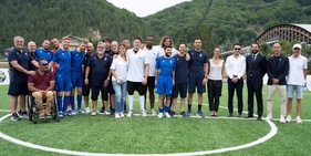 Roccaraso, inaugurato il Prosolidar Inclusive Sports Center per atleti non vedenti. Bianchini: "Un onore aver partecipato"