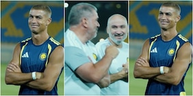 Cristiano Ronaldo torna all'Al Nassr dopo le vacanze: il nuovo look e l'applauso per il matrimonio con Georgina