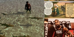 Maignan, il criptico ritorno sui social e la foto tra gli squali: "Le persone criticano..."