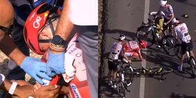 Clamoroso alla Vuelta: caduta e ritiro per Pogacar