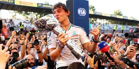 Kimi Antonelli corona il sogno italiano a Monza