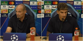 Allegri contro l'Arsenal senza Anguissa: "Neres in dubbio. Il ko contro l'Inter? La Champions dà più adrenalina"