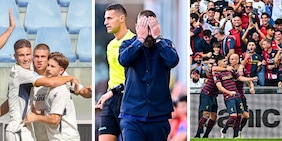 Vasquez salva il Genoa: col Frosinone per De Rossi è solo 1-1. Alvini, la sua squadra è uno show