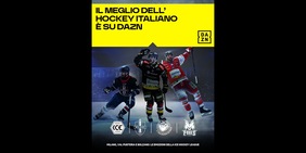 Il grande hockey italiano della ICE Hockey League torna su Dazn