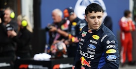 Hadjar rientra con la sua Red Bull in Azerbaijan dopo l'infortunio al polso