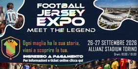 Torino, il Festival dei collezionisti delle maglie e cimeli di calcio il 26 e 27 settembre