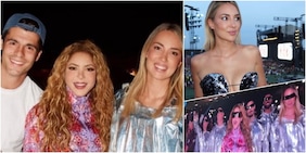 Alice Campello a sorpresa: spunta sul palco con Shakira e Morata reagisce così