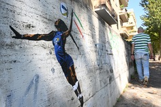 Il murale dedicato a Paola Egonu