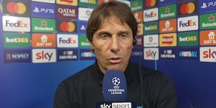 Conte: "L'espulsione ha cambiato la partita. Abbiamo l'amaro in bocca"