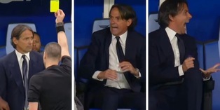 Simone Inzaghi impazzisce per un torto arbitrale, social in delirio: "Il demone è tornato"