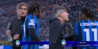 Juric strattona Lookman al momento del cambio in Marsiglia-Atalanta: tutte le foto