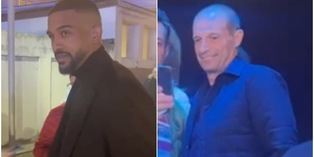 Allegri e Bremer alle Atp Finals di Torino: quante richieste di selfie!