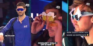 FOTO Atp Finals, dalla birra allo squalo: l'incredibile moda degli occhialini lanciata da Bolelli e Vavassori