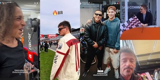 Motogp, sul paddock di Valencia tanti vip e un idolo assoluto