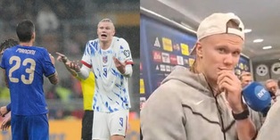 Haaland, che bordate in diretta a Mancini: "Mi ha provocato e toccato il sedere, ma lo ringrazio" VIDEO