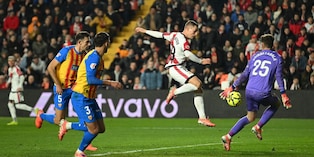 Liga, pari nel posticipo tra Vallecano e Valencia