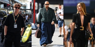 Da Sinner al look stravagante di Hamilton: tutti ad Abu Dhabi per l'ultimo Gp