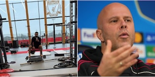 Salah si allena da solo in palestra: la foto polemica sui social prima di Inter-Liverpool