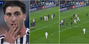 Schema horror di Miretti su punizione in Juve-Pafos, tifosi furiosi sui social: la fotosequenza