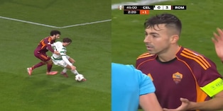 Roma, rigore molto dubbio per il Celtic: forti proteste di Hermoso ed El Shaarawy