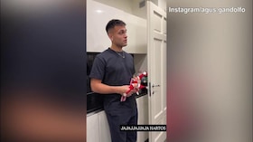 Lautaro con in mano i giochi, Agustina: "Stanchi..."