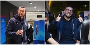 Il Bologna è atterrato in Arabia Saudita: sorrisi e foto in aeroporto in vista della Supercoppa