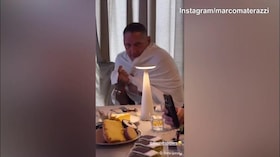 Materazzi e Del Piero in Qatar, ma che freddo!