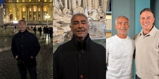 Vacanze romane per Romario. Tra il Colosseo, Trevi e... Cannavaro