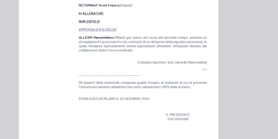 Milan, Allegri multato per le offese a Oriali