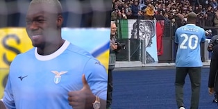 Caicedo sotto la Curva Nord: l'omaggio dei tifosi della Lazio