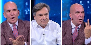 Di Canio, scintille sul gol di Scalvini contro la Roma: “Proteste scandalose". Caressa reagisce così